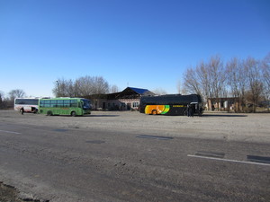 Bus and Restaurant