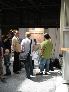 OSM booth at openexpo