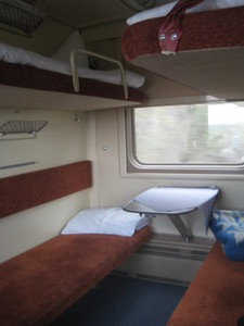 Beds in Platzkart carriage