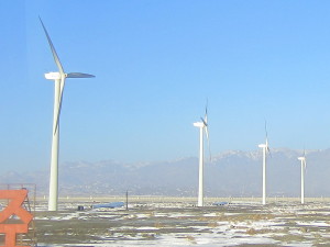 Wind energy in Xinjiang